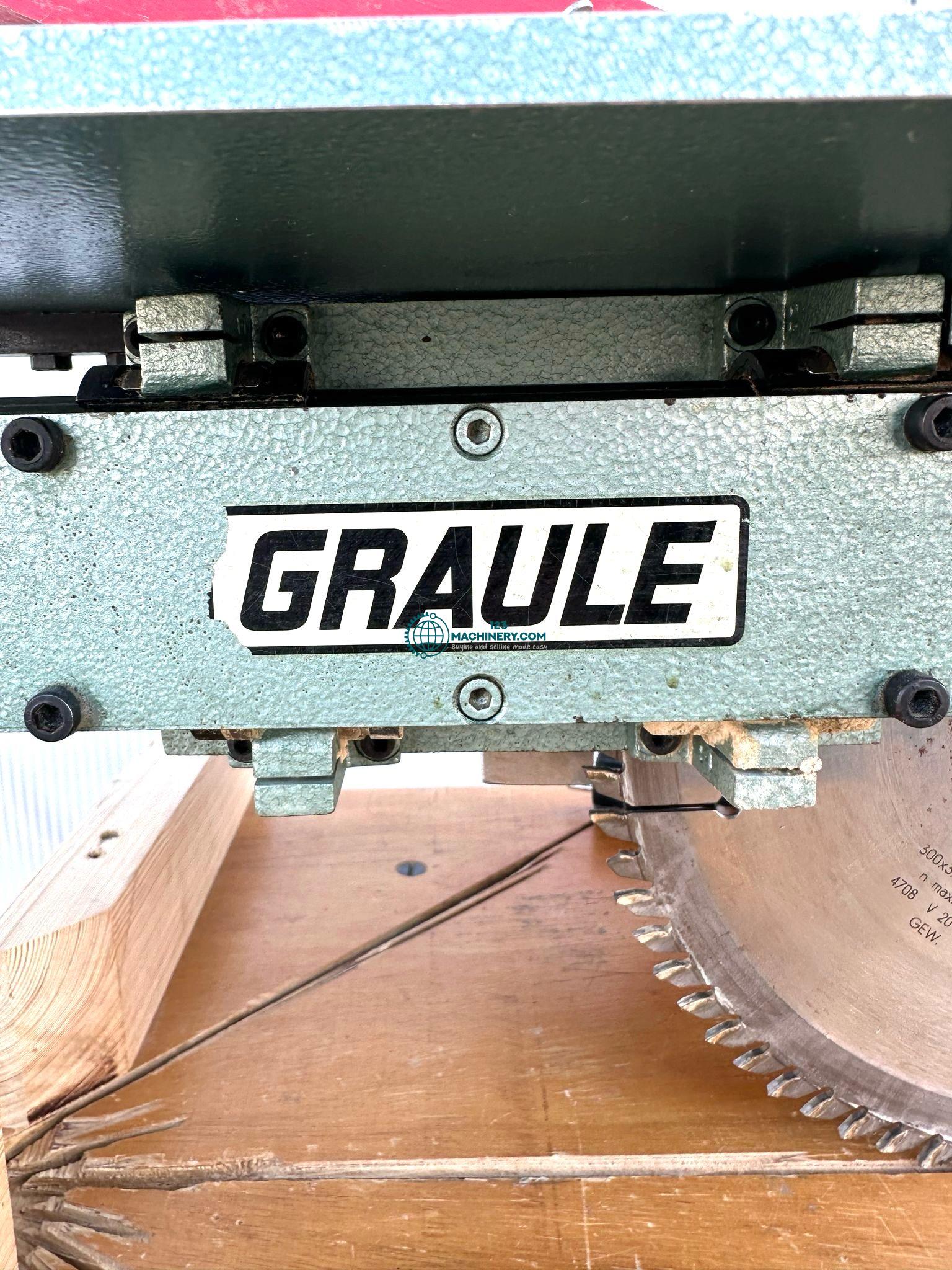 Graule Typ: AGT Tischkreissäge